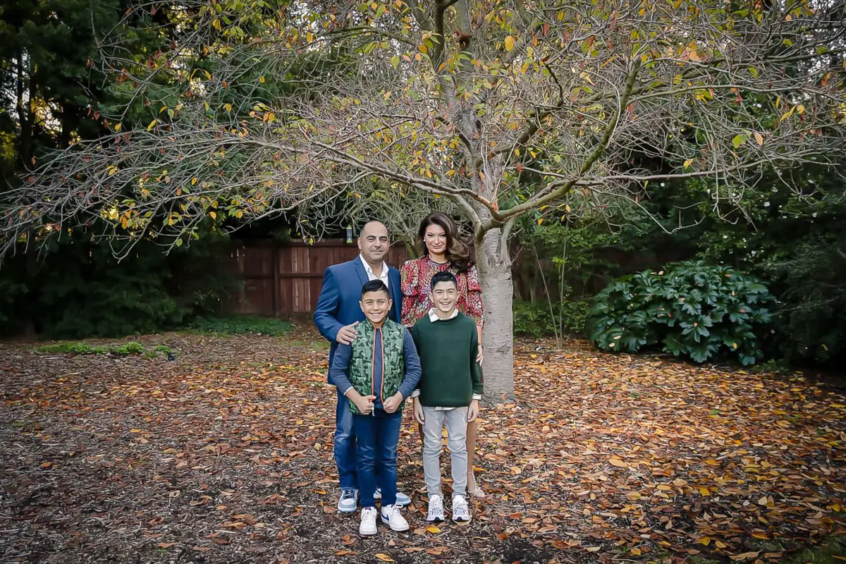 family holiday portraits descano gardens la canada family photographer 3