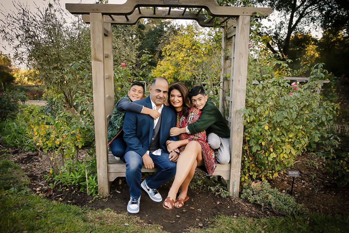 family holiday portraits descano gardens la canada family photographer 13