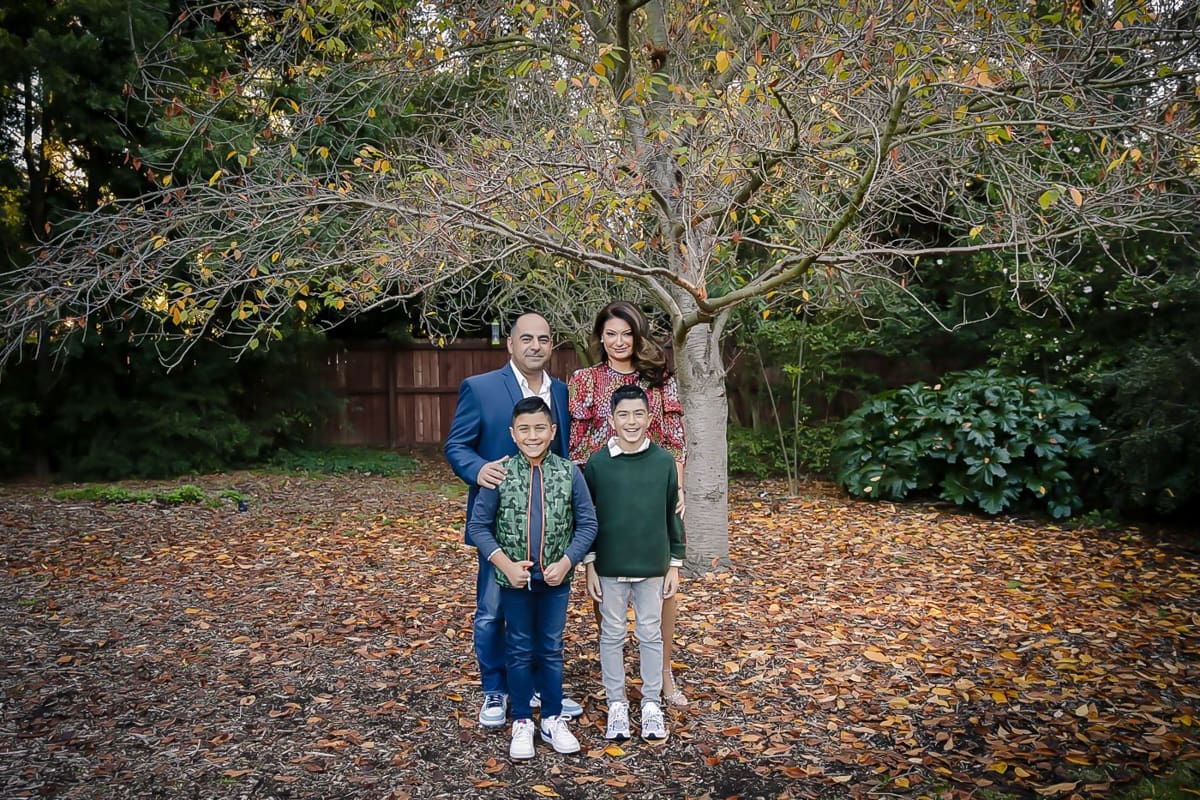 family holiday portraits descano gardens la canada family photographer 3