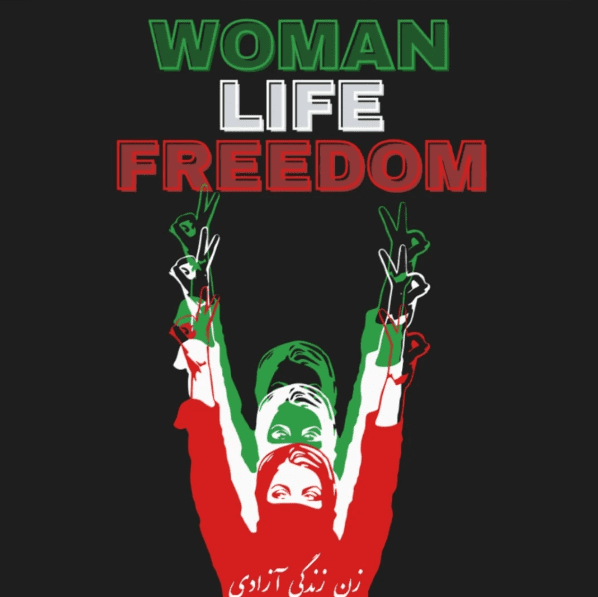 Woman, Life, Freedom, Iran Protests, Liberate Iran, Masah Zan Zendegi Azadi
ZAN | ZENDEGI | AZADI
WOMAN | LIFE | FREEDOM
STOP THE WAR WITH IRAN