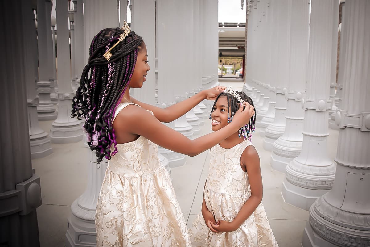 roundtree family portrait session lacma los angeles holiday family portrait photographer15